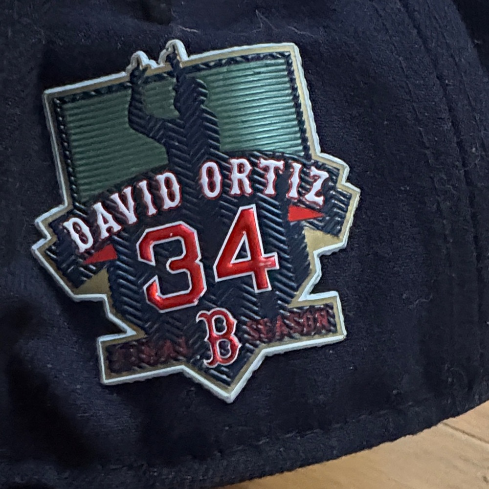 David Ortiz Boston Red Sox New Era Retirement Authentic Collection Hat - Picture 2 of 5